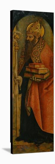 Saint Augustine, 1480S-Carlo Crivelli-Premier Image Canvas