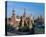 Saint Basil's Cathedral and Spassky Tower, Red Square, Moscow, Russia-null-Stretched Canvas