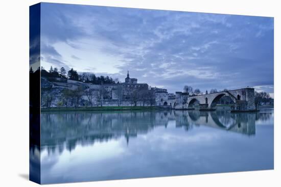 Saint-Benezet Bridge Dating from the 12th Century-Julian Elliott-Premier Image Canvas