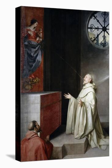 Saint Bernard and the Virgin-Alonzo Cano-Premier Image Canvas