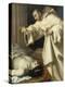 Saint Bernard ressuscitant un mort-Aubin Vouet-Premier Image Canvas