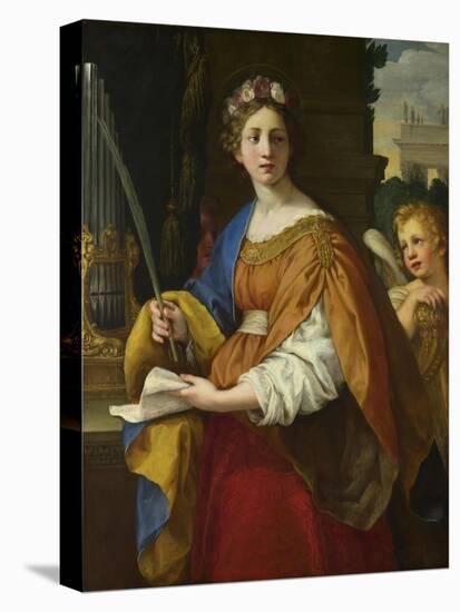 Saint Cecilia, 1620-1625-Pietro da Cortona-Premier Image Canvas