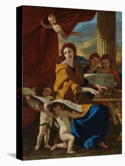 Saint Cecilia-Nicolas Poussin-Premier Image Canvas