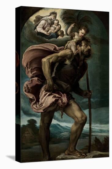 Saint Christopher, 1559-Jacopo Bassano-Premier Image Canvas