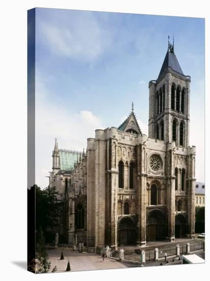 Saint-Denis Cathedral, Gothic, founded 1137 by Abbot Suger-null-Premier Image Canvas