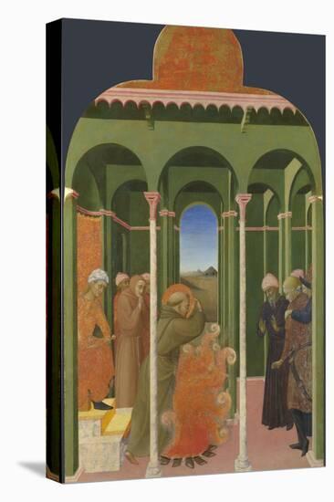 Saint Francis before the Sultan, 1437-1444-Sassetta-Premier Image Canvas