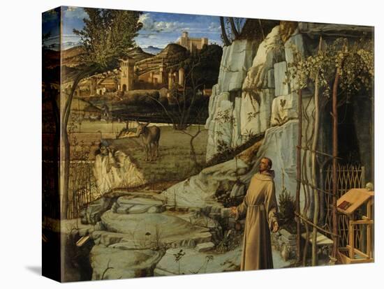 Saint Francis in the Desert, C. 1480-Giovanni Bellini-Premier Image Canvas