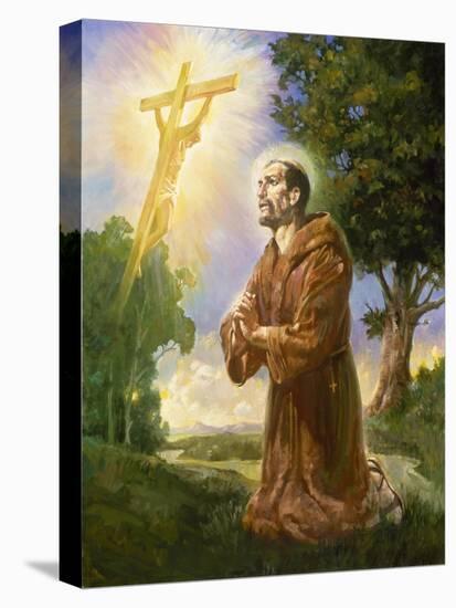 Saint Francis of Assisi-Hal Frenck-Premier Image Canvas