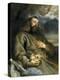 Saint Francois D'assisi (Assise) (Vers 1181-1226) - Saint Francis of Assisi in Ecstasy - Dyck, Sir-Anthony Van Dyck-Premier Image Canvas
