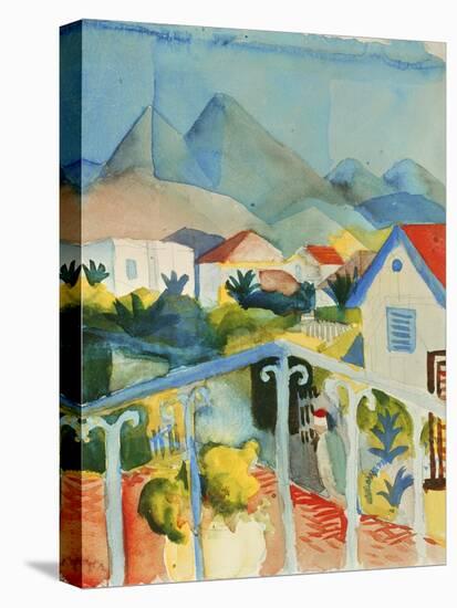 Saint Germain Near Tunis, 1914-Auguste Macke-Premier Image Canvas