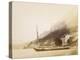 Saint-Gingolph, un navire ancré au bord du lac-Alexandre-Gustave Eiffel-Premier Image Canvas