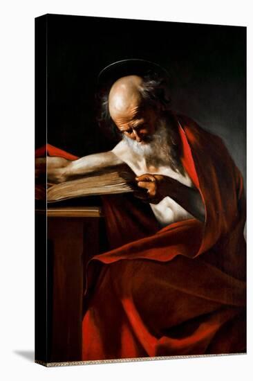 Saint Girolamo 1605 - 1606, Oil on Canvas.-Michelangelo Merisi da Caravaggio-Premier Image Canvas