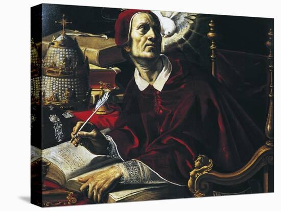 Saint Gregory Great-Rutilio Manetti-Premier Image Canvas