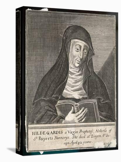 Saint Hildegard Von Bingen German Religious Founder and Abbess of Convent of Rupertsberg-null-Premier Image Canvas