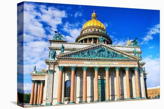 Saint Isaac's Cathedral in St Petersburg, Russia.-Brian K-Premier Image Canvas