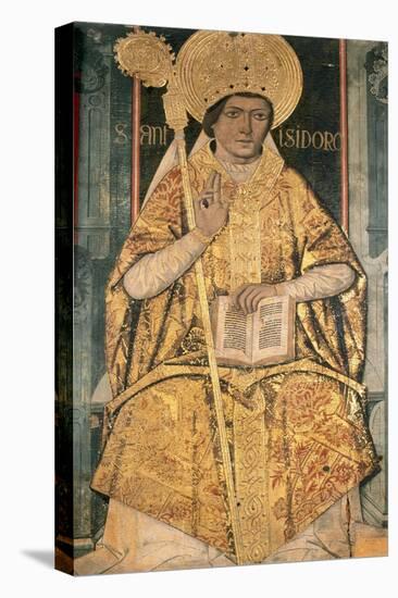 Saint Isidore of Seville (C. 560?636). Bishop, Confessor and Doctor of the Church. Altarpiece of…-null-Premier Image Canvas