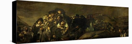 Saint Isidore's Day, on of the Black Paintings from the Quinta Del Sordo, Goya' House, 1819-1823-Francisco de Goya-Premier Image Canvas