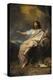 Saint Jean l'évangéliste à Patmos-Charles Le Brun-Premier Image Canvas