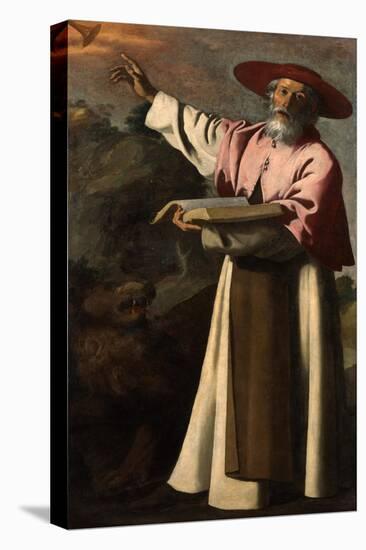 Saint Jerome, C.1640-45-Francisco de Zurbaran-Premier Image Canvas