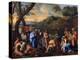 Saint John Baptizing the People, C1636-1637-Nicolas Poussin-Premier Image Canvas