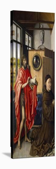 Saint John the Baptist and the Franciscan Heinrich Von Werl, 1437-Robert Campin-Premier Image Canvas