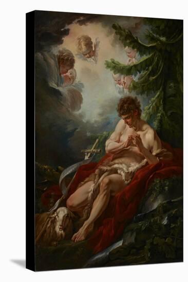 Saint John the Baptist, C.1755-Francois Boucher-Premier Image Canvas