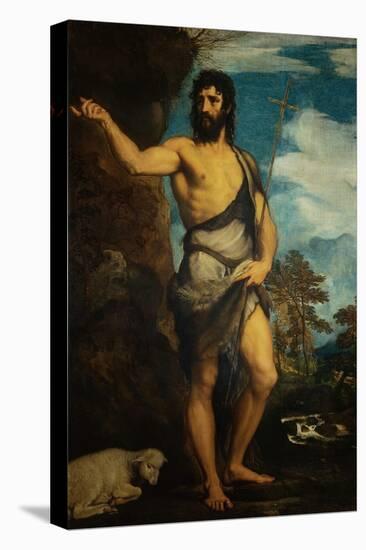 Saint John the Baptist-Titian (Tiziano Vecelli)-Premier Image Canvas