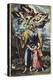 Saint Joseph and Child Jesus-El Greco-Stretched Canvas