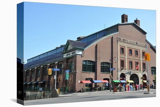 Saint Lawrence Market Toronto-null-Stretched Canvas