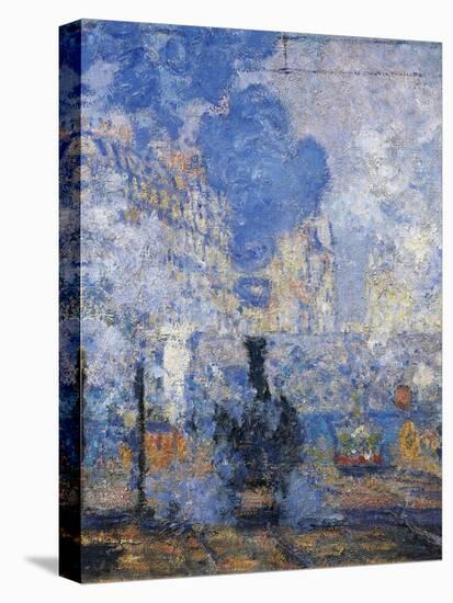 Saint Lazare Station, 1877-Claude Monet-Premier Image Canvas