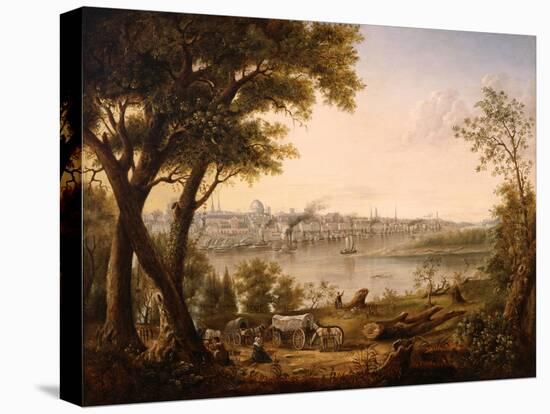 Saint Louis in 1846, 1846-Henry Lewis-Premier Image Canvas