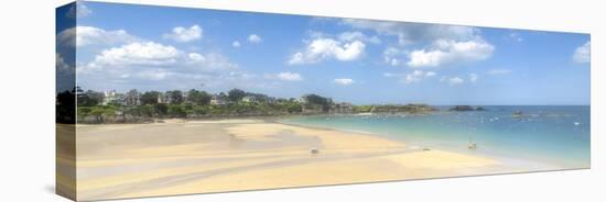 Saint Lunaire Beach-Philippe Manguin-Stretched Canvas