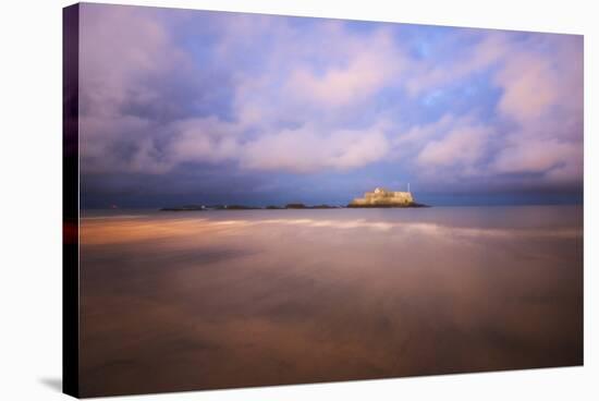 Saint Malo Bretagne Pink Mood-Philippe Manguin-Stretched Canvas