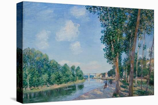 Saint-Mammès. June Sunshine, 1892-Alfred Sisley-Premier Image Canvas