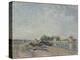 Saint-Mammès, Loing Canal, 1885 (Oil on Canvas)-Alfred Sisley-Premier Image Canvas