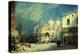 Saint Mark's Square, Venice, Italy, Watercolour (Theatrical Backdrop Design)-William Wyld-Premier Image Canvas