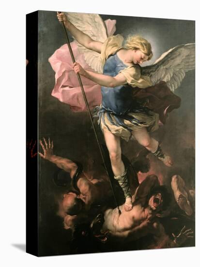 Saint Michael the Archangel, Ca 1663-Luca Giordano-Premier Image Canvas