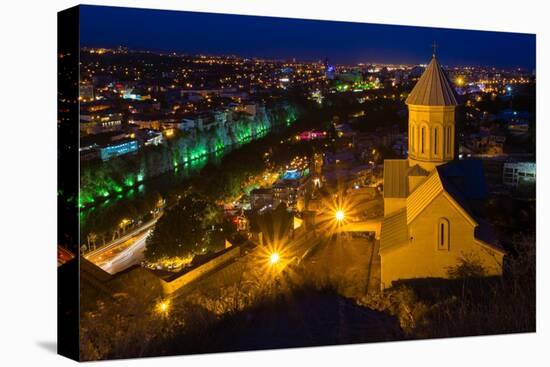 Saint Nicholas's Orthodox Church at Narikala Fortress, Tbilisi-Jan Miracky-Premier Image Canvas