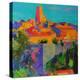 Saint-Paul De Vence, Golden Light, 2022 (Oil on Canvas)-Peter Graham-Premier Image Canvas