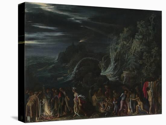 Saint Paul on Malta, Ca. 1600-Adam Elsheimer-Premier Image Canvas