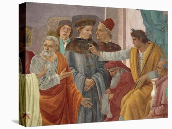 Saint Peter Confronts Simon Magus before Nero-Filippo Brunelleschi-Premier Image Canvas