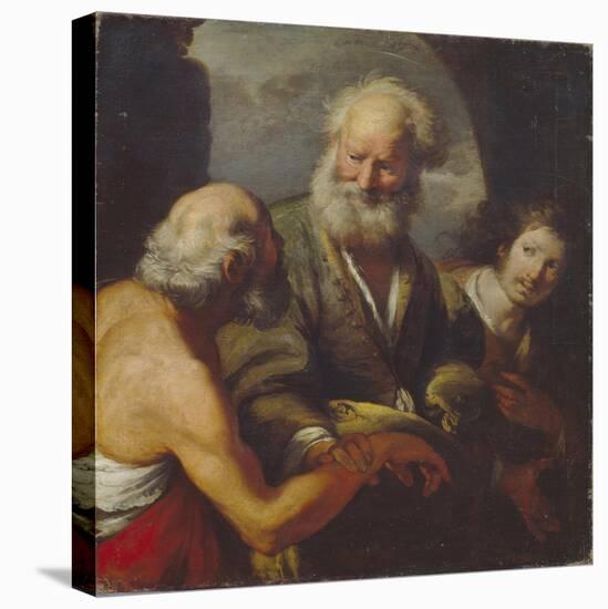 Saint Peter Healing a Paralytic-Bernardo Strozzi-Premier Image Canvas