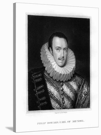 Saint Philip Howard, 20th Earl of Arundel, English Nobleman-T Wright-Premier Image Canvas