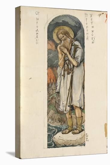 Saint Prokopius of Ustyug (Study for Frescos in the St Vladimir's Cathedral of Kie), 1884-1889-Viktor Mikhaylovich Vasnetsov-Premier Image Canvas