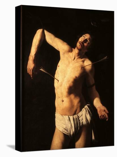 Saint Sebastian-Caravaggio-Stretched Canvas