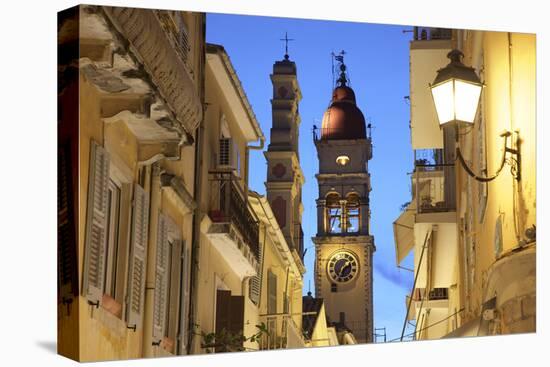 Saint Spyridon Church, Corfu Old Town, Corfu, the Ionian Islands, Greek Islands, Greece, Europe-Neil Farrin-Premier Image Canvas