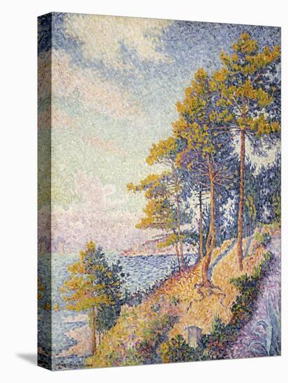 Saint Tropez, der Küstenweg (Saint Tropez, le Sentier Côtier). 1902-Paul Signac-Premier Image Canvas