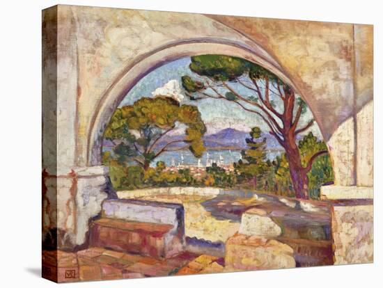 Saint Tropez, Vue de la Chapelle St. Anne-Theo Rysselberghe-Premier Image Canvas