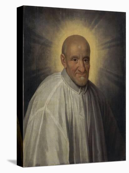 Saint Vincent de Paul, prêtre, aumonier des Galères en 1619, fondateur de l'établissement des-Simon François-Premier Image Canvas