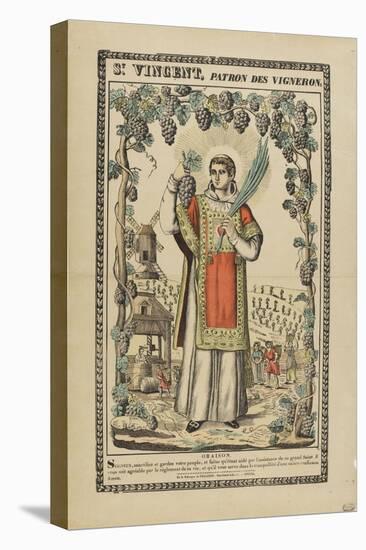 Saint Vincent, patron des vignerons-null-Premier Image Canvas